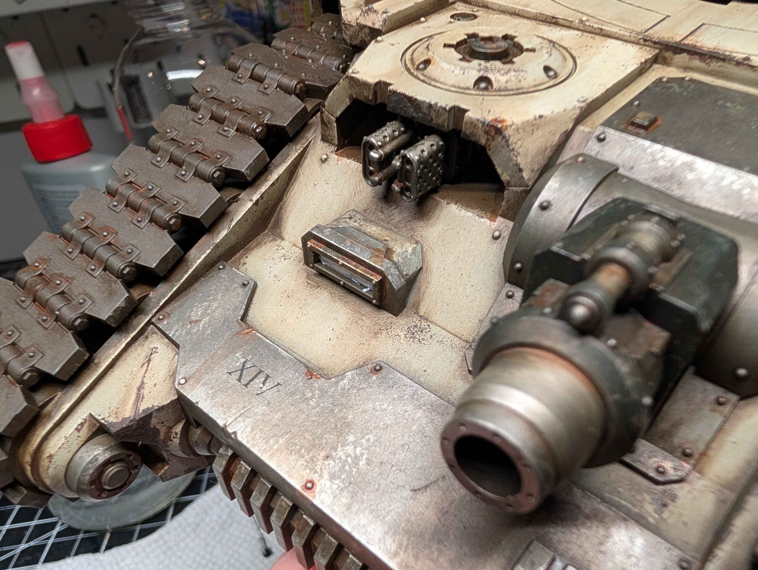 Griming up some tanks